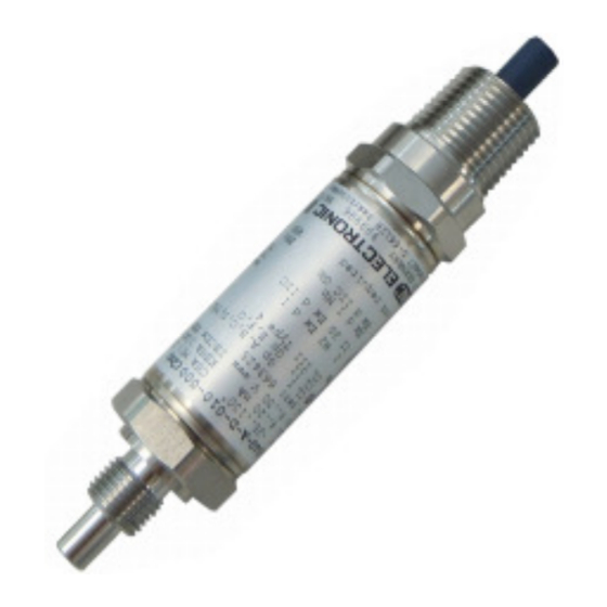 HYDAC ELECTRONIC ETS 4000 series Bedienungsanleitung