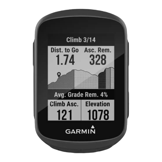 Garmin EDGE 130 PLUS Benutzerhandbuch