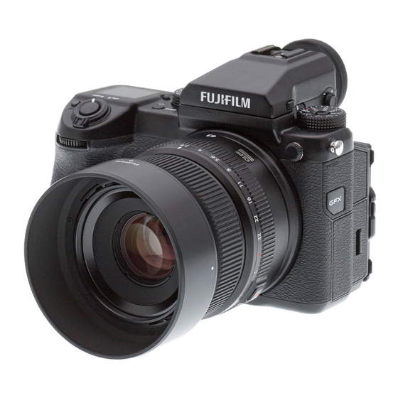 FujiFilm GFX 50s Bedienungsanleitung