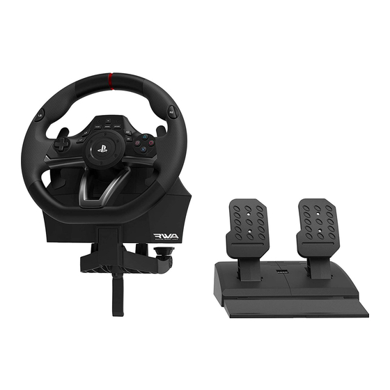 HORI RACING WHEEL APEX Kurzanleitung