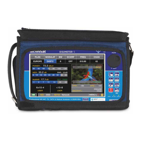 TechniSat DIGIMETER 9 Bedienungsanleitung