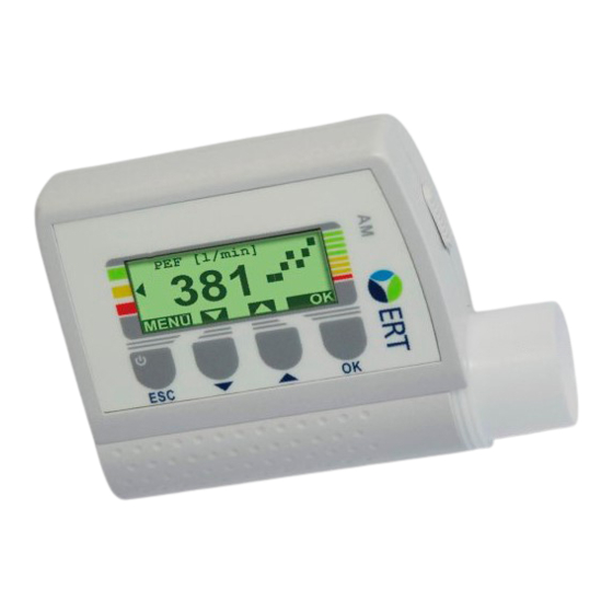 ERT Asthma Monitor AM1+ Gebrauchsanweisung