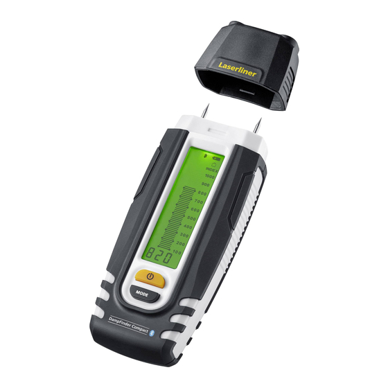 LaserLiner DampFinder Compact Plus Bedienungsanleitung