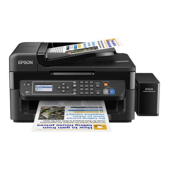 Epson L565 Benutzerhandbuch