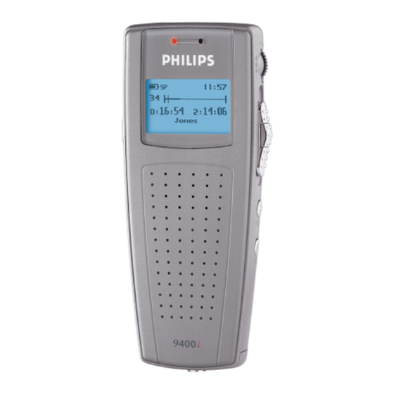 Philips DPM 9400 Benutzerhandbuch