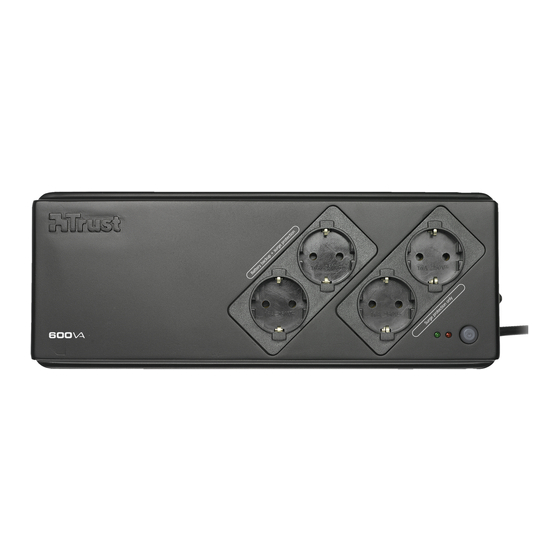 Trust PW-5040S 400VA UPS Bedienungsanleitung