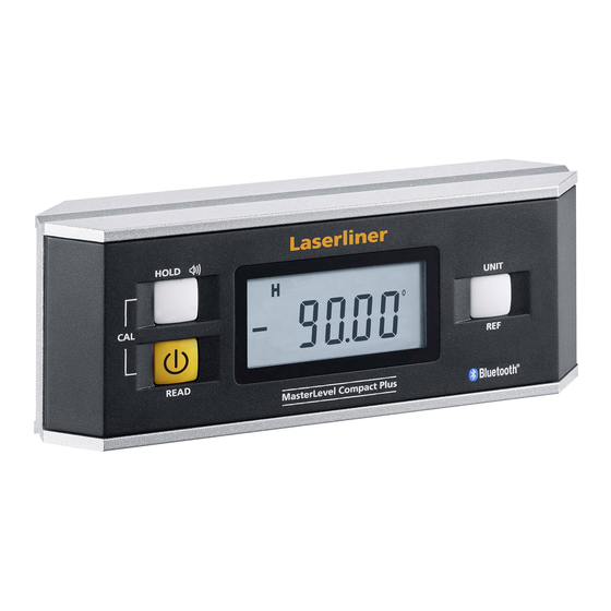 LaserLiner MasterLevel Compact Plus Bedienungsanleitung