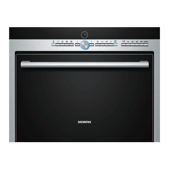 Siemens HB86P582 Gebrauchsanleitung