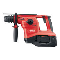 Hilti NURON TE 30-22 Bedienungsanleitung