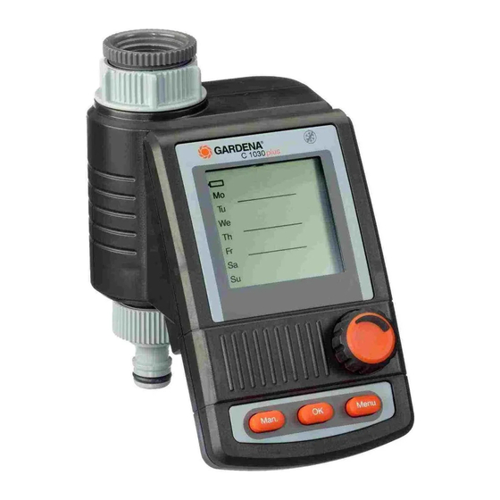 Gardena C 1030 plus Betriebsanleitung