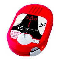 Ortovox X1 Gebrauchsanleitung