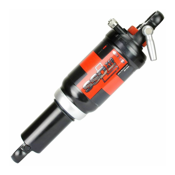 DT SWISS SSD 210L Bedienungsanleitung Und Garantiebestimmungen
