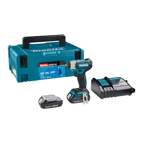 Makita DTW180RAJ Betriebsanleitung