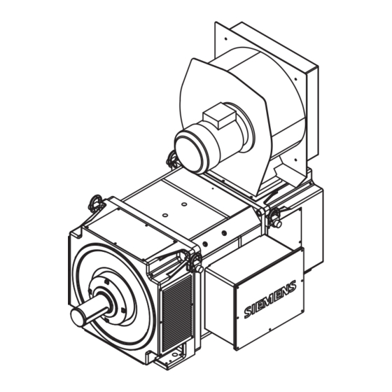 Siemens SIMOTICS DC 1GG5 Betriebsanleitung / Montageanleitung