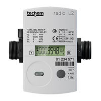 Techem radio L2 Bedienungsanleitung