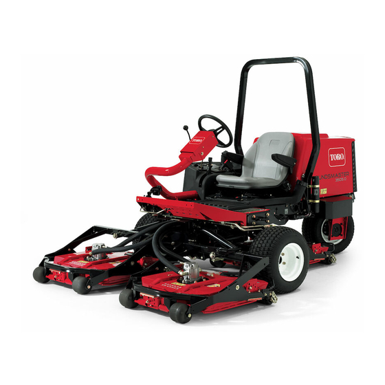 Toro Groundsmaster 3505-D 30849 Bedienungsanleitung