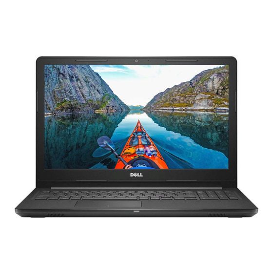Dell Inspiron 15 3000 Serie Servicehandbuch