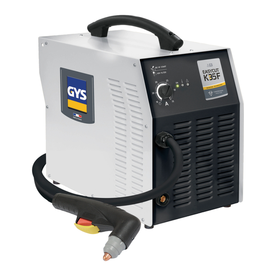 GYS EASYCUT K25 Bedienungsanleitung