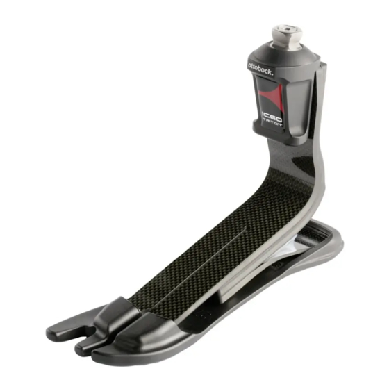 Ottobock 1C60 Triton Gebrauchsanweisung