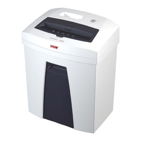 HSM SECURIO C 16 Betriebsanleitung