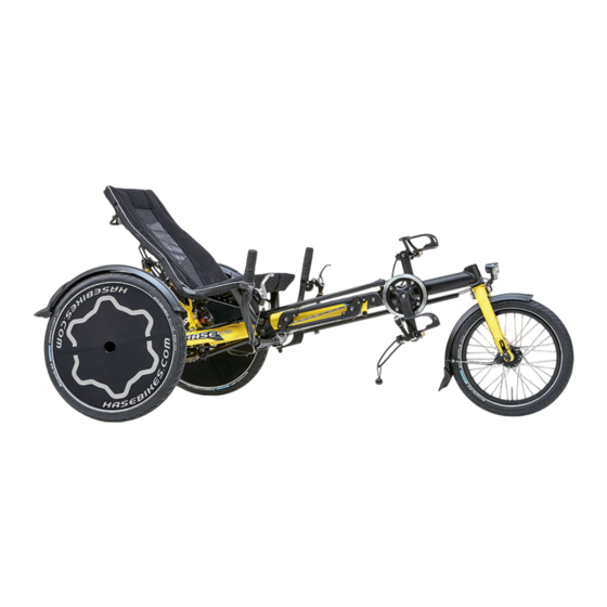 HASE Bikes TRIX Gebrauchsanweisung