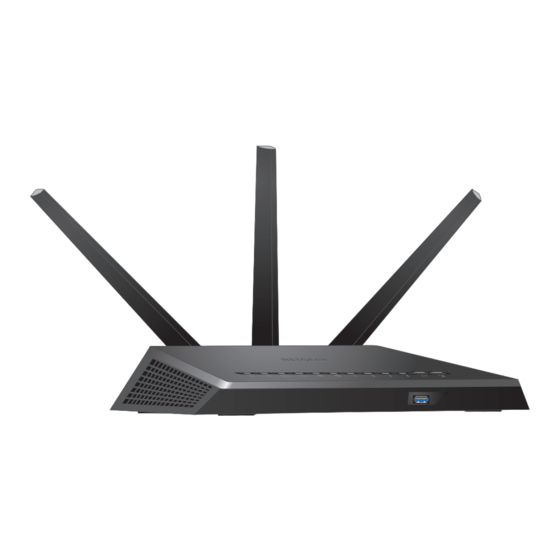 NETGEAR NIGHTHAWK R7000 BENUTZERHANDBUCH Pdf-Herunterladen | ManualsLib