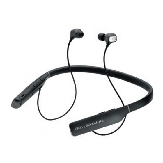 EPOS Sennheiser Adapt 460 Bedienungsanleitung