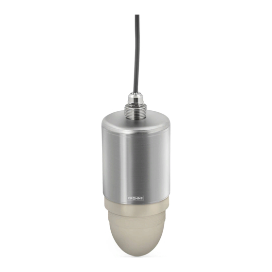 KROHNE OPTIWAVE 1400 C Zusatzanleitung