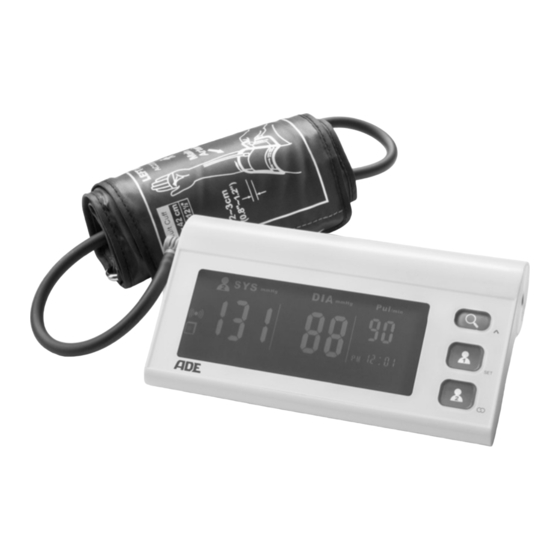 ADE BPM 1601 FITvigo Kurzanleitung