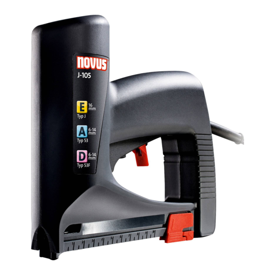 Novus J-105 Originalbetriebsanleitung