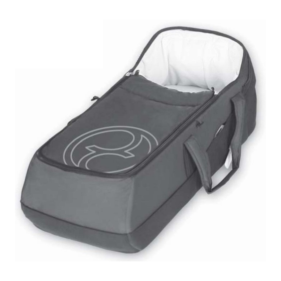 CYBEX  TOPAZ Carry Cot Gebrauchsanweisung