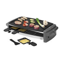 Rotel RACLETTEGRILL123CH1 Gebrauchsanweisung