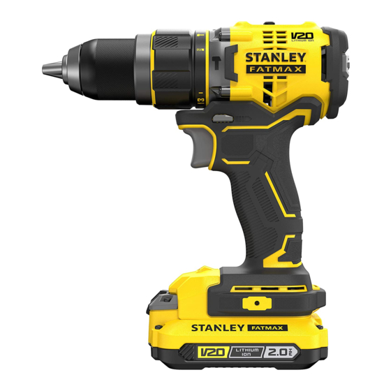 Stanley FatMax SFMCD721 Bersetzt Von Den Originalanweisungen