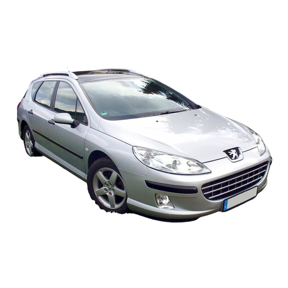 PEUGEOT 407 SW Anleitung