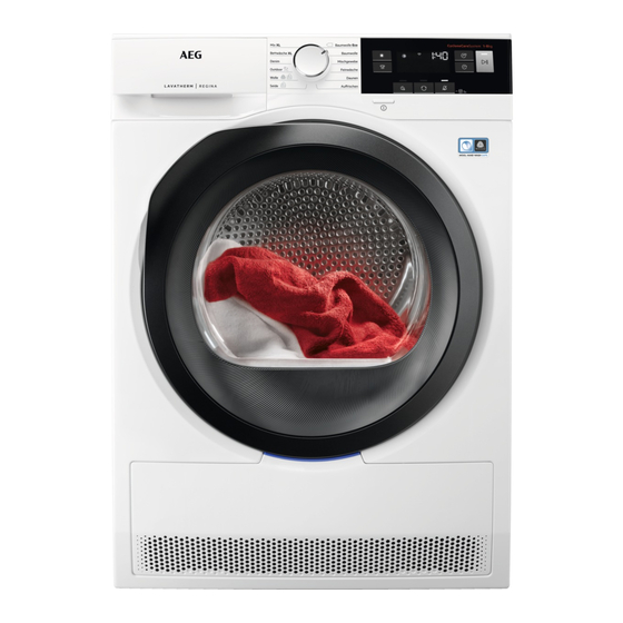 AEG TR3050TW Benutzerinformation
