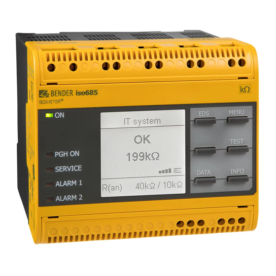 Bender iso685-D-P-EDS440-L Kurzanleitung