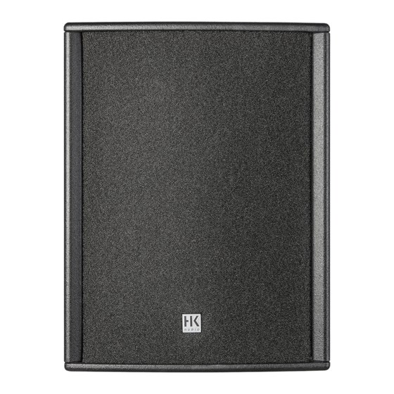 HK Audio PR:O 10 XD Bedienungsanleitung