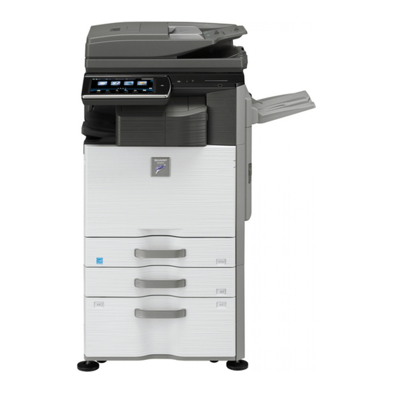Sharp MX-M364N Kurzanleitung