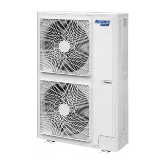 Gree GMV-160WLA-T Installations- Und Bedienungsanleitung