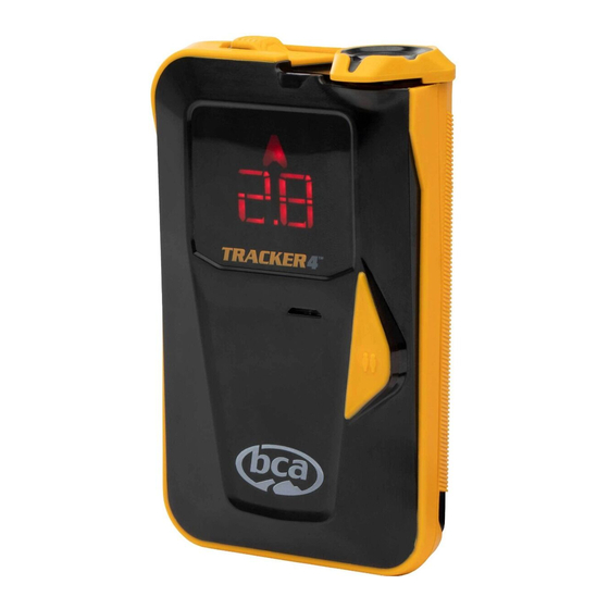 bca TRACKER4 Bedienungsanleitung