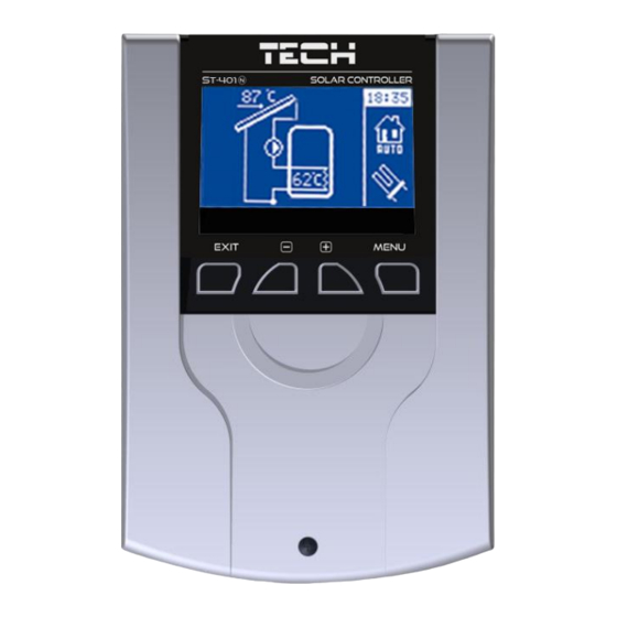 Tech Controllers EU-401N PWM Handbücher