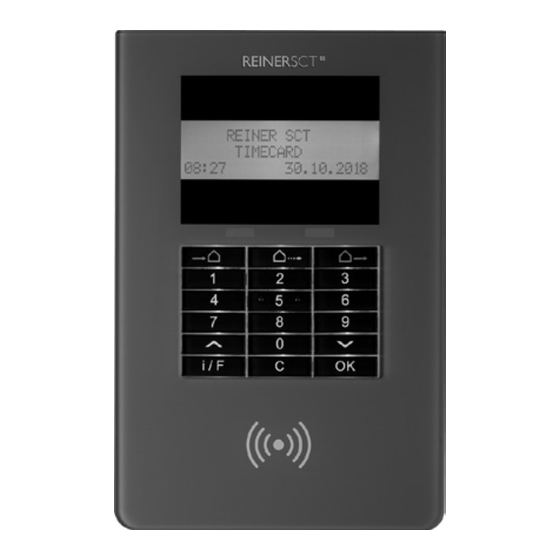 Reiner SCT timeCard Multiterminal DES Bedienungsanleitung