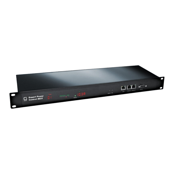 Gude Expert Power Control 8031-Serie Anleitung