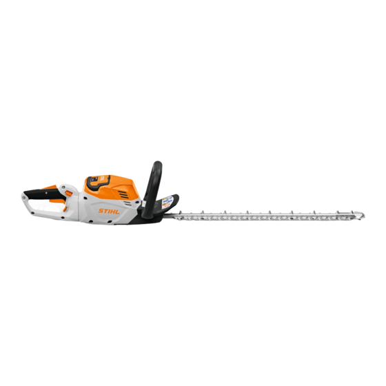 Stihl HSA 60.0 Gebrauchsanleitung