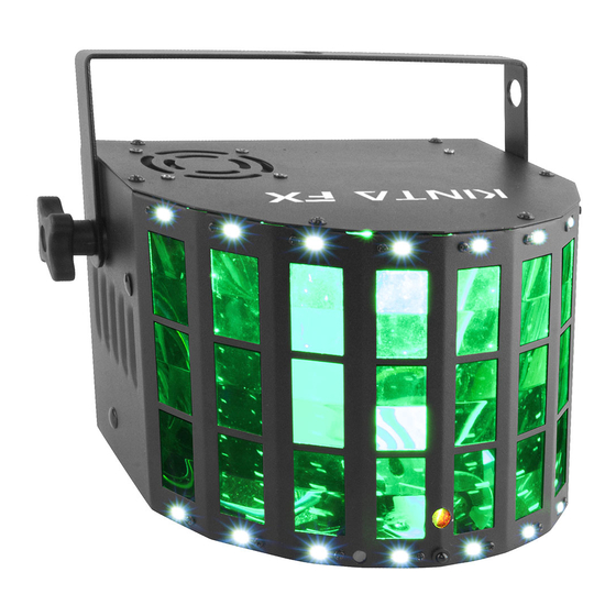 Chauvet DJ KINTA FX Bedienungsanleitung