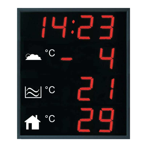 Mobatime DT.100.1C.1T Bedienungsanleitung
