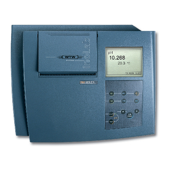 wtw inoLab pH/ION 735 Bedienungsanleitung
