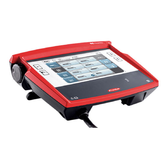 Fronius RC Panel Pro Bedienungsanleitung