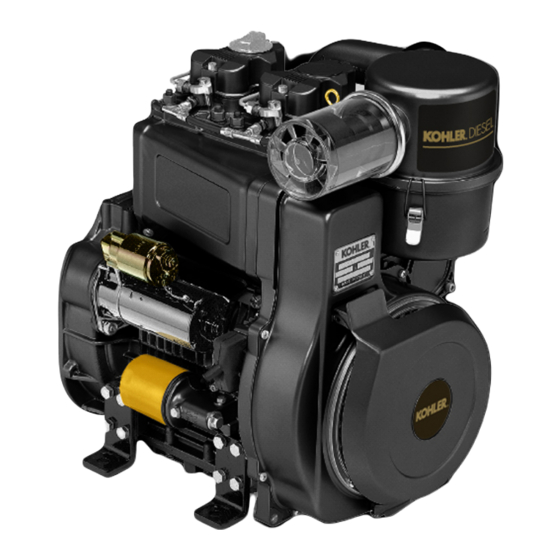 Kohler Lombardini 9 LD 626-2 NR / CE Bedienung Und Wartung