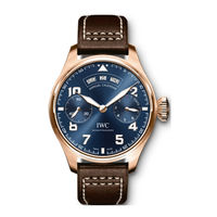 iwc 5027 Bedienungsanleitung